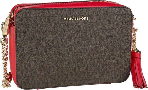 michael kors umhängetasche rot|Umhängetaschen und Brieftaschen mit Riemen .